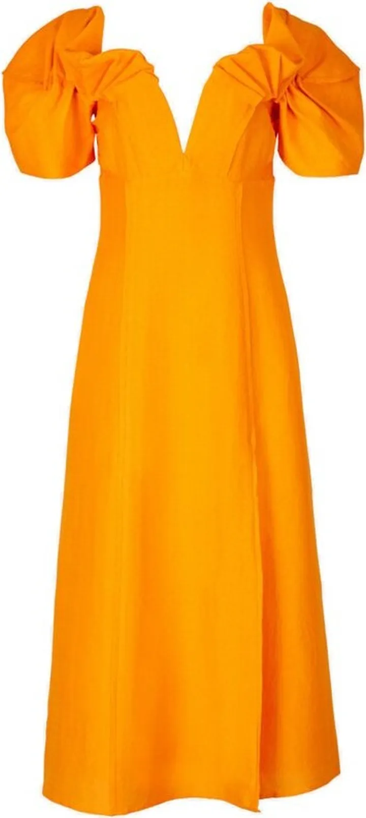 Cult Gaia Muna V-Neck Midi Dress