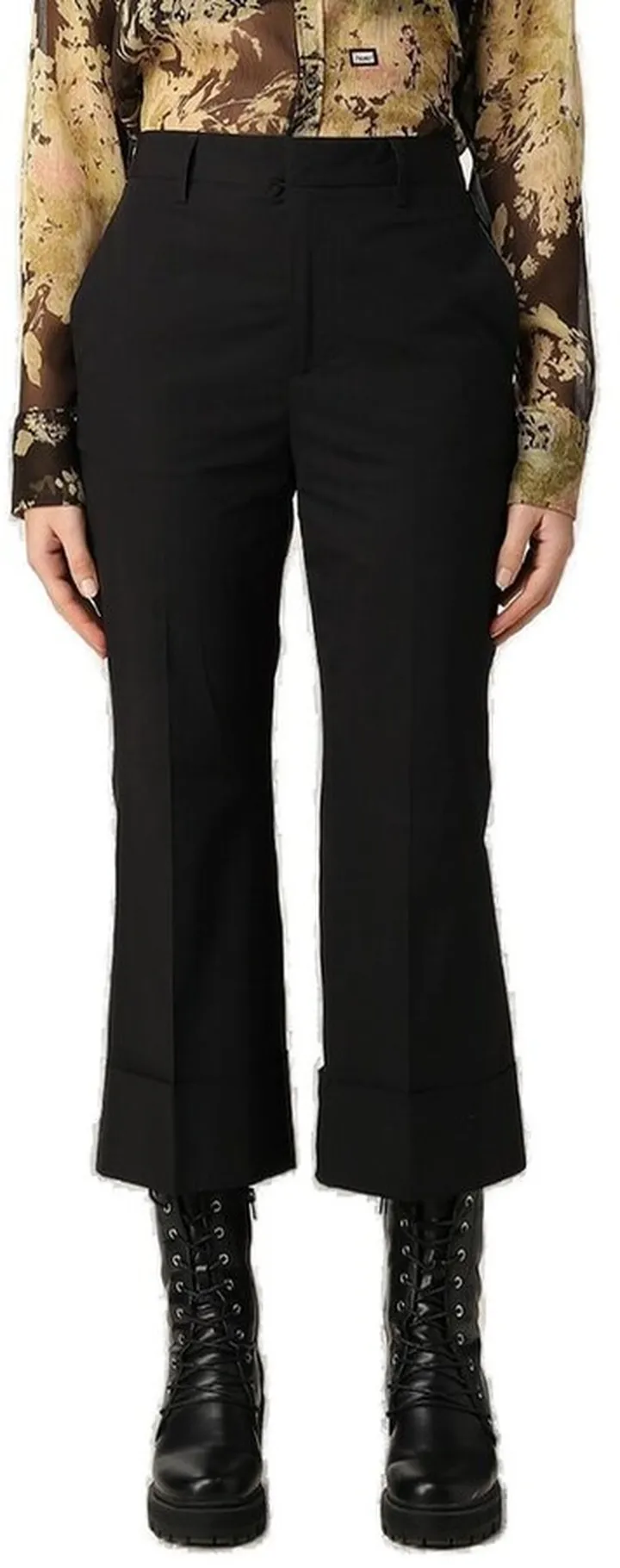 Dsquared2 High-Waist Cropped Pants