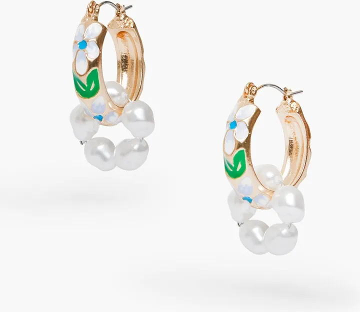 Blue Baroque Earrings