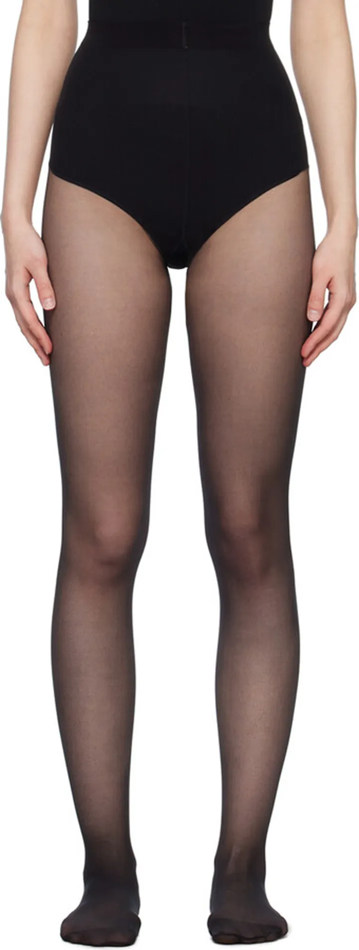 Wolford Black Individual 10 Tights