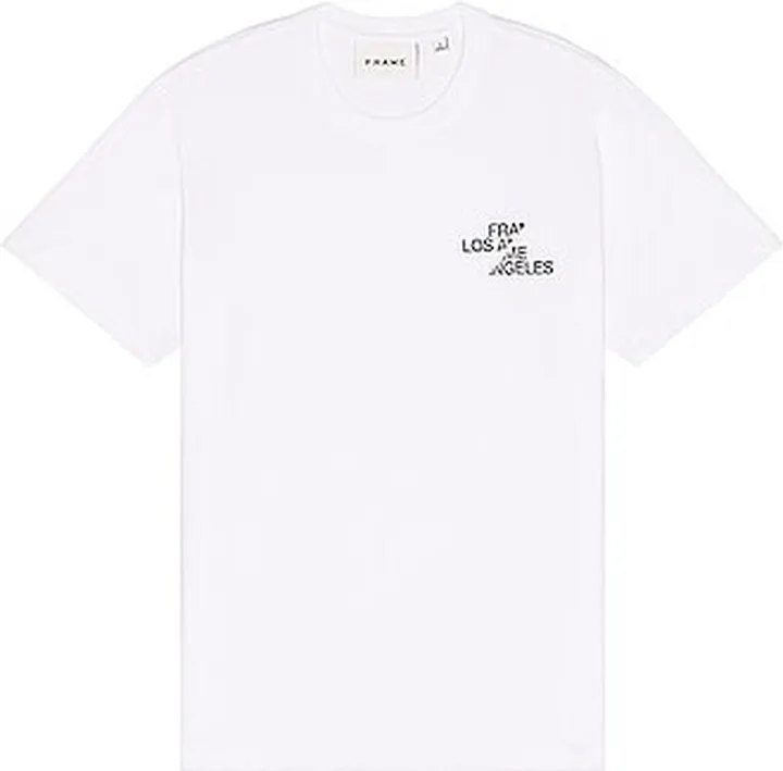 FRAME Graphic T-Shirt in White