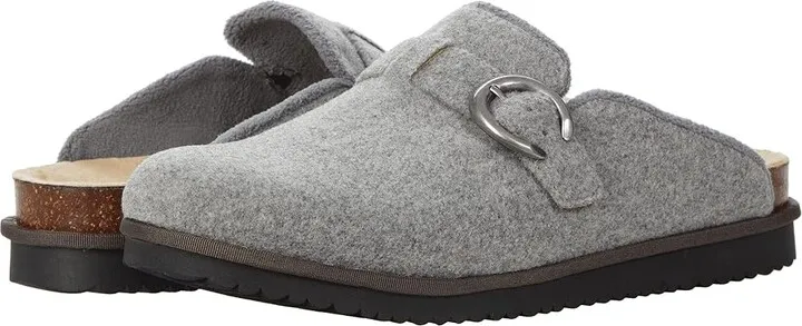 Naturalizer Becks (Dark Grey Wool) Women's Clog Shoes