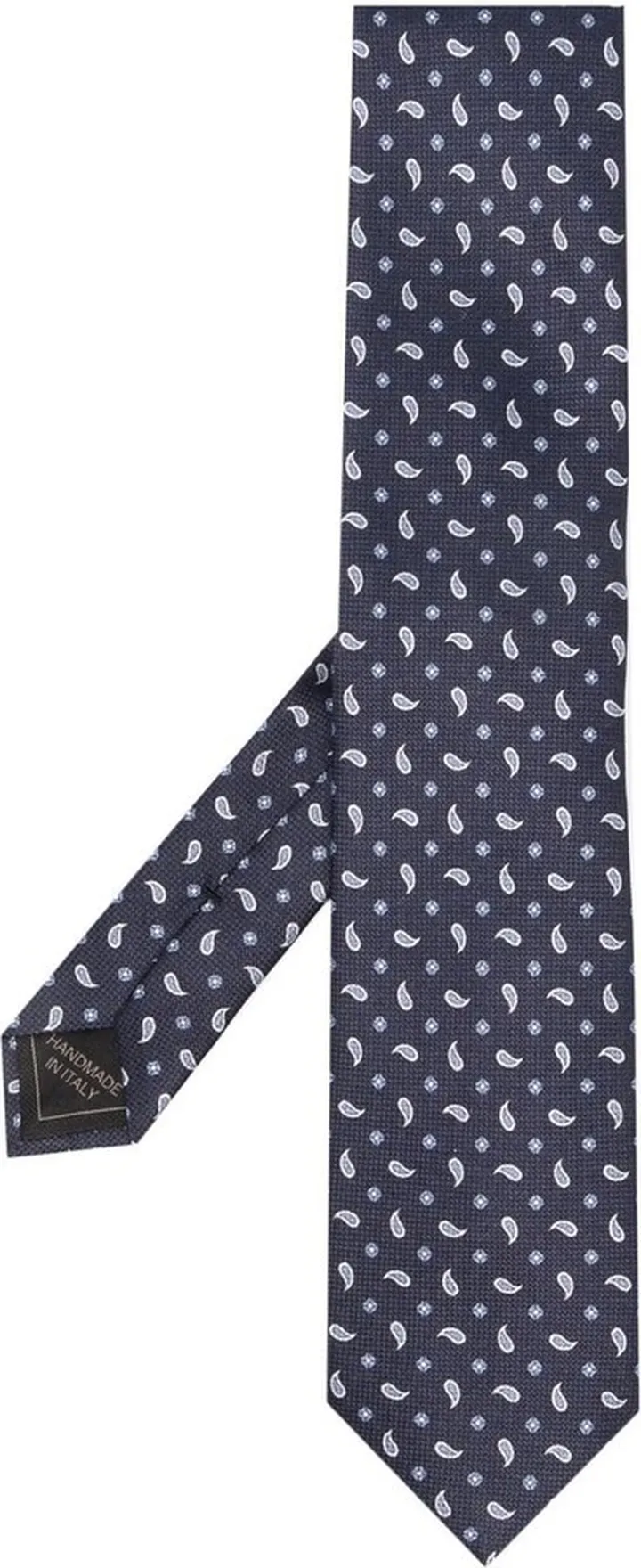 Woven Paisley-Pattern Tie
