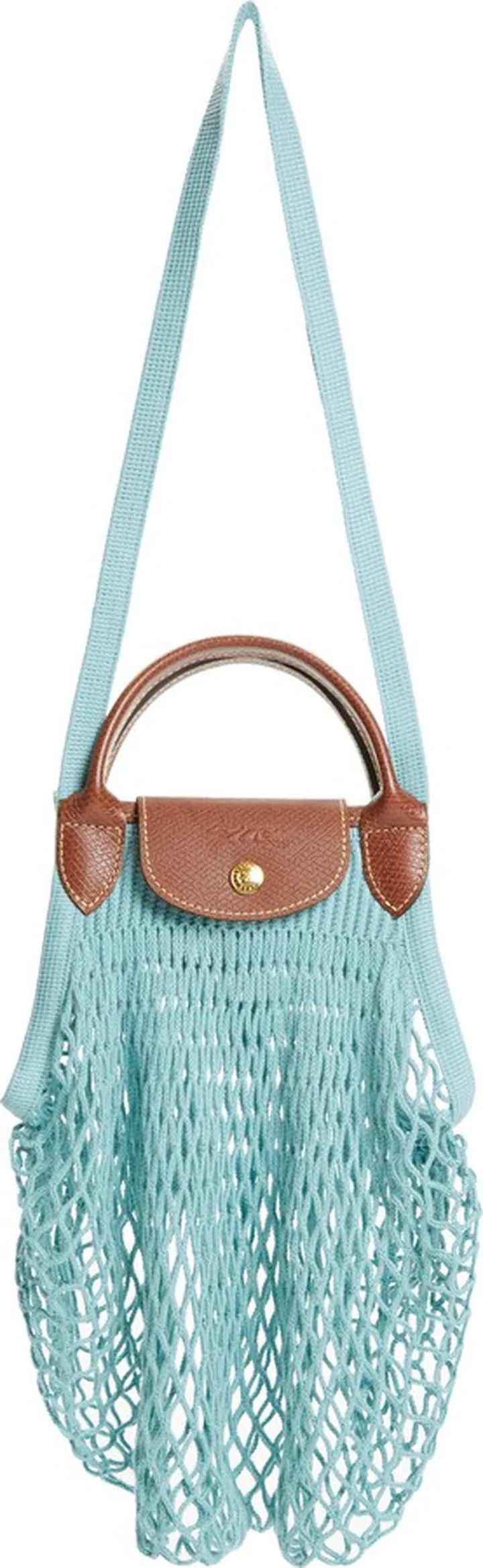 Le Pliage Filet Knit Shoulder Bag