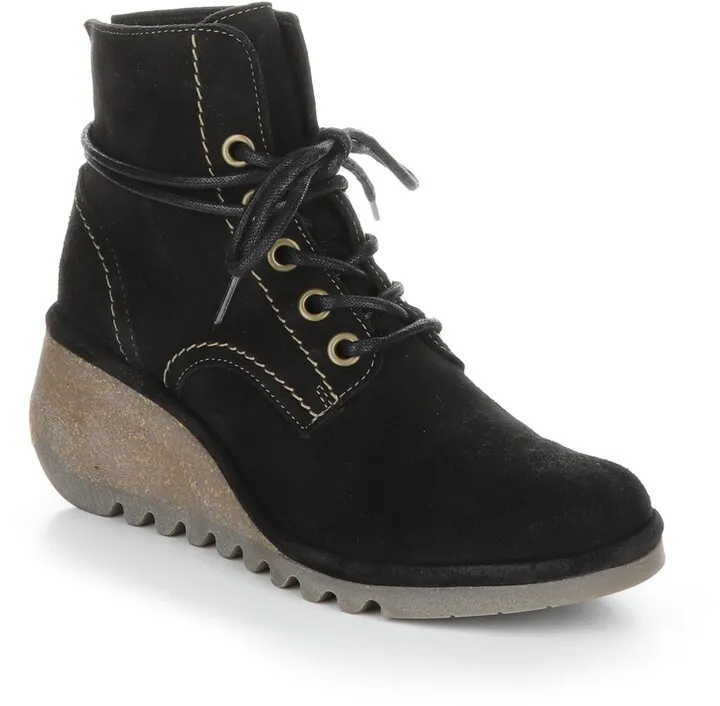 Nero Lace-Up Bootie