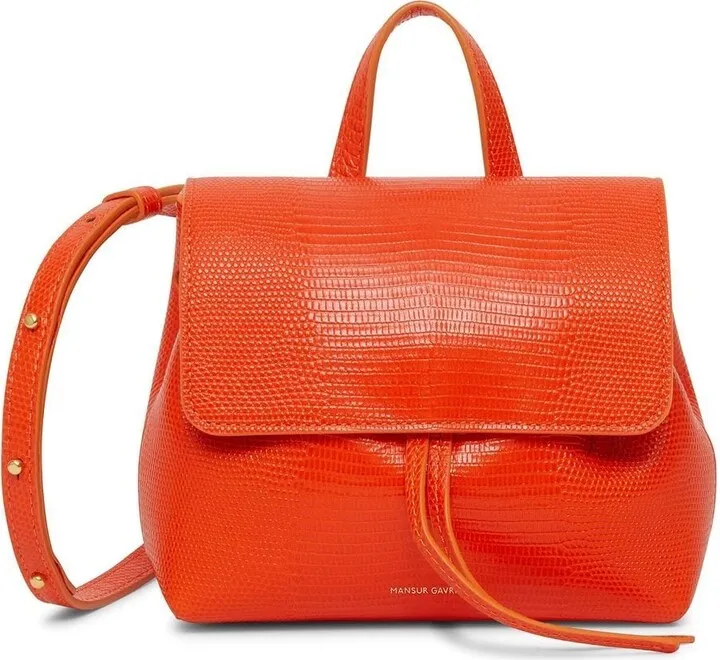 textured-finish Lady crossbody bag