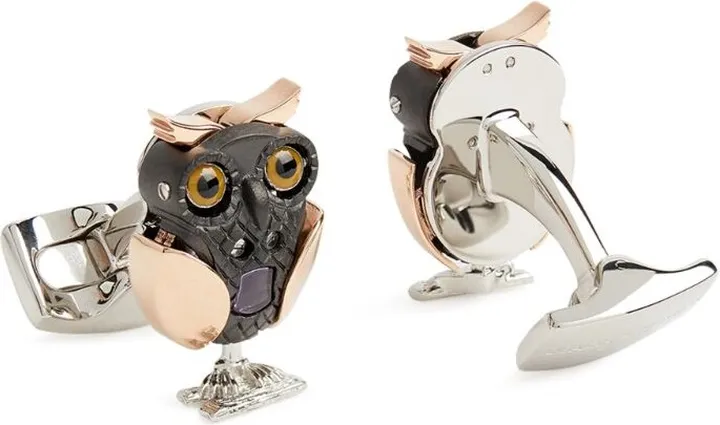 Deakin & Francis Moving Owl Cufflinks
