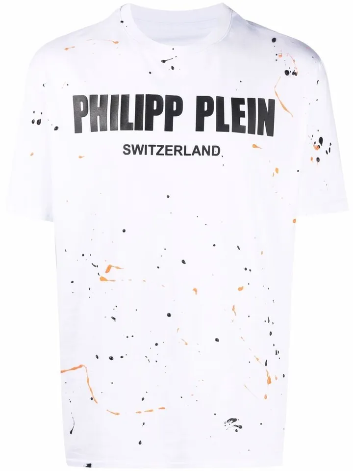 hand-painted effect T-shirt