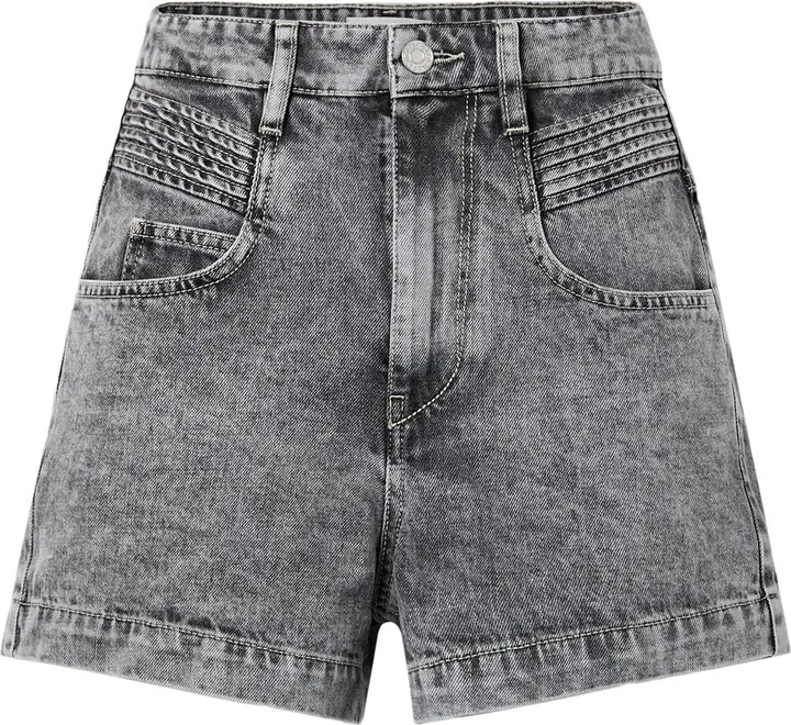 Denim Shorts Grey