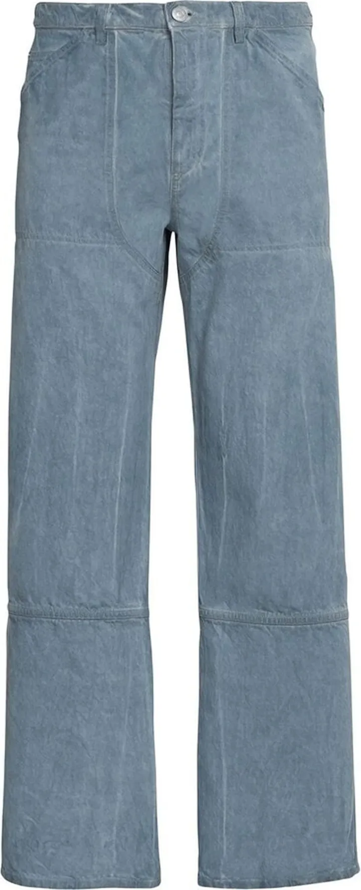 Light-Wash Wide Leg Jeans