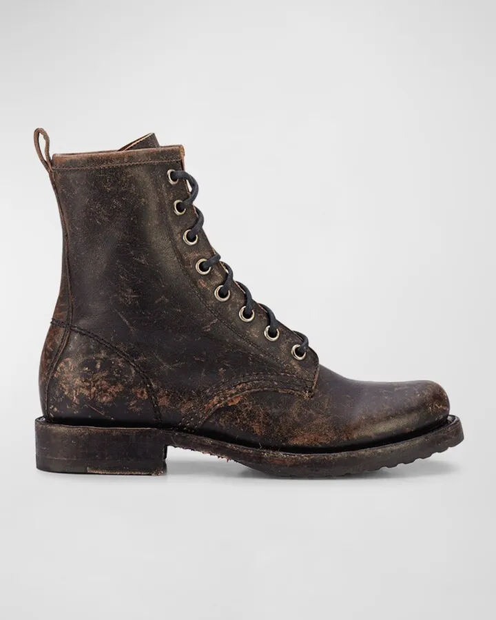 Veronica Rustic Combat Boots