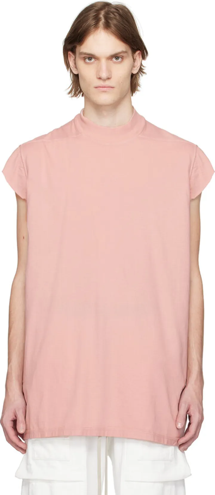 Rick Owens DRKSHDW Pink Jumbo T-Shirt