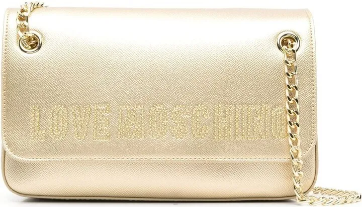 Gold Cross Body Bag
