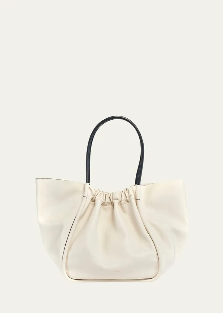 XL Ruched Tote Bag