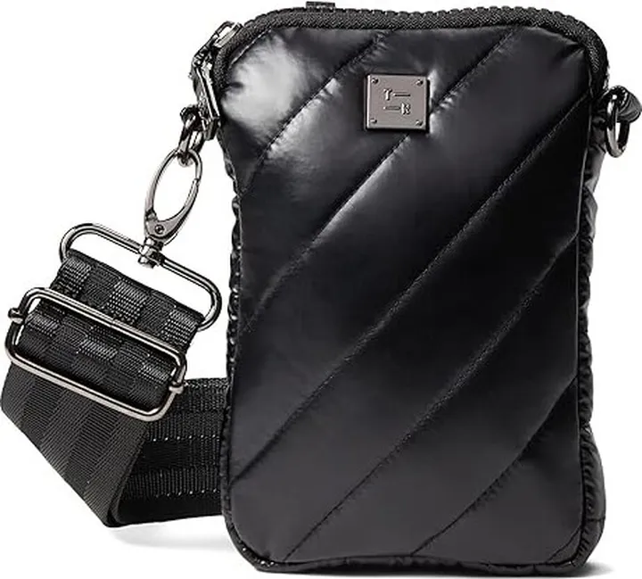 THINK ROYLN Cell Diagonal 2.0 - Large (Black Patent) Handbags