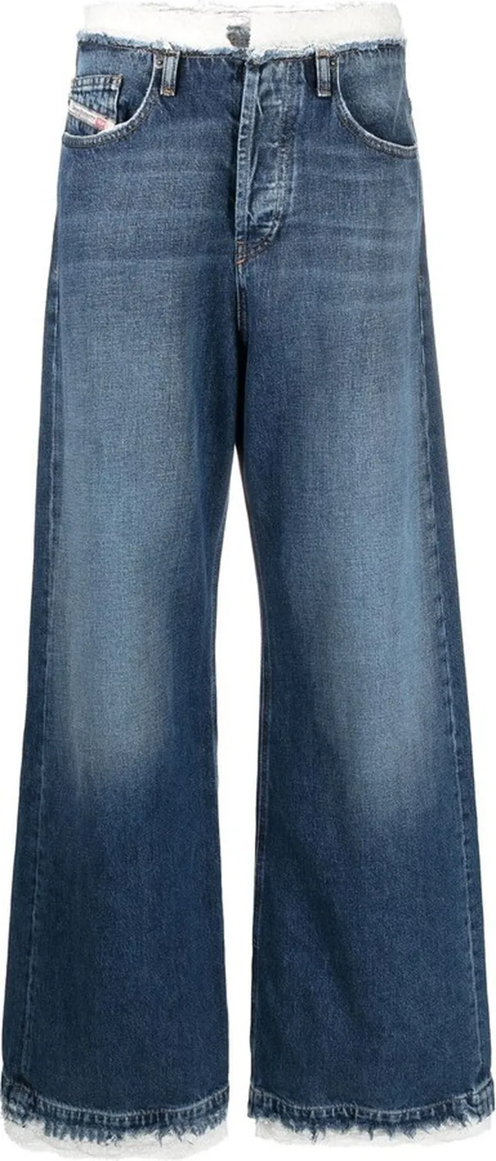 D-Sire 007i2 wide-leg jeans
