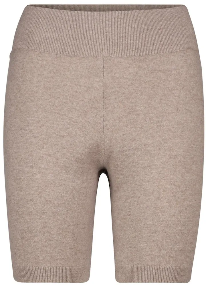 Cashmere biker shorts