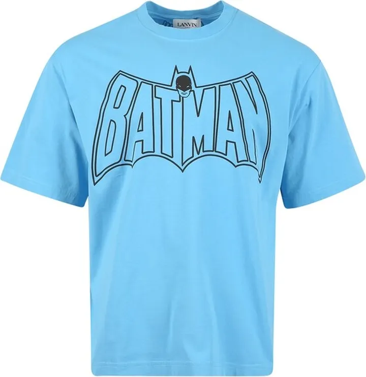X Batman Oversized T-shirt Cornflower Blue