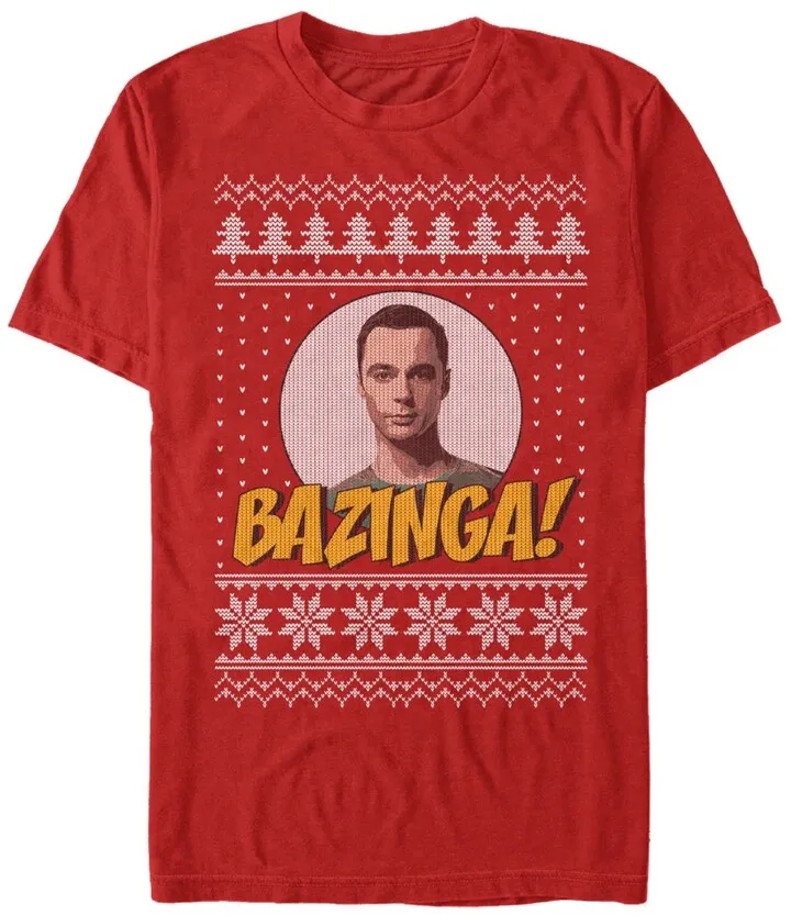 Men's Big Bang Theory Bazinga Short Sleeve T-shirt