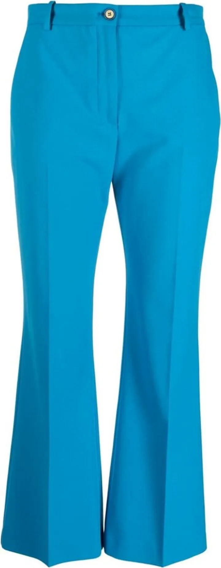Cropped Flared Trousers