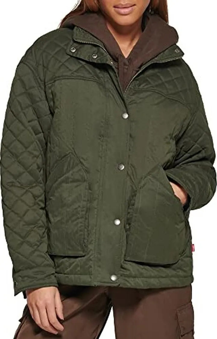 Levi's Women's Diamond Quilted Field Jacket