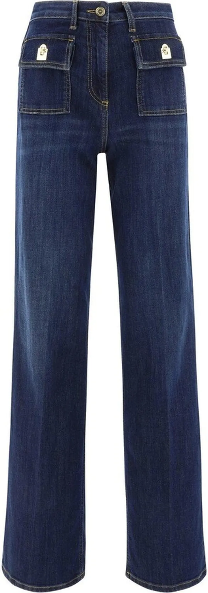 High Waist Palazzo Trousers