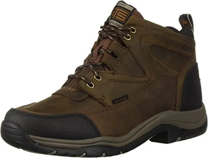 ARIAT mens Ariat Terrain Waterproof Mens Leather Waterproof Outdoor Hiking Boot