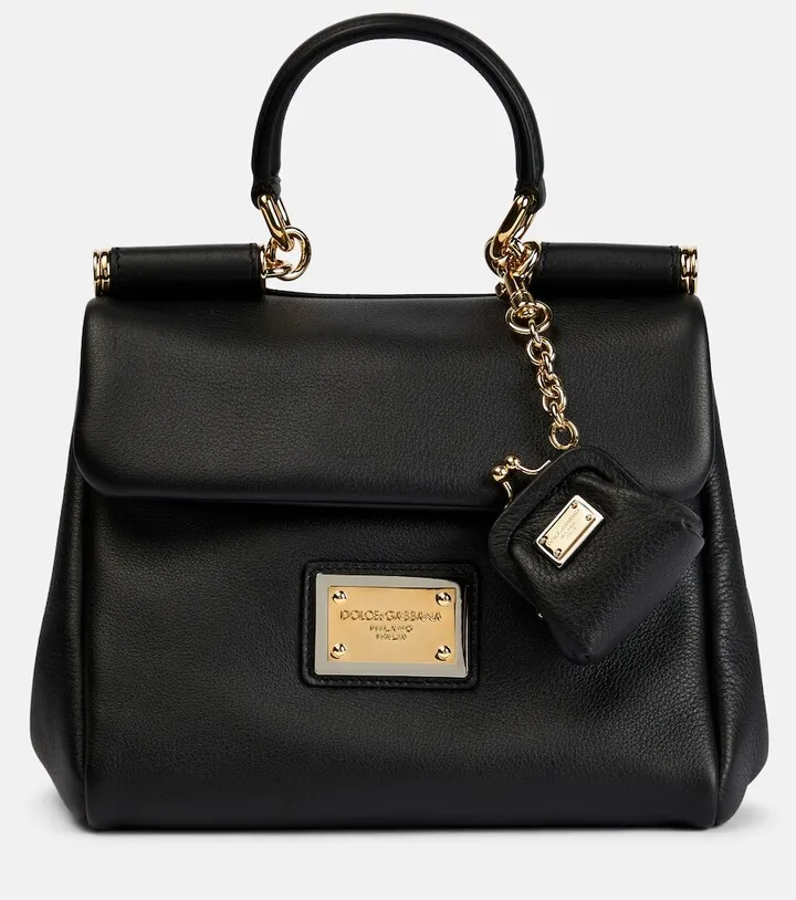 Sicily Soft Small leather tote bag