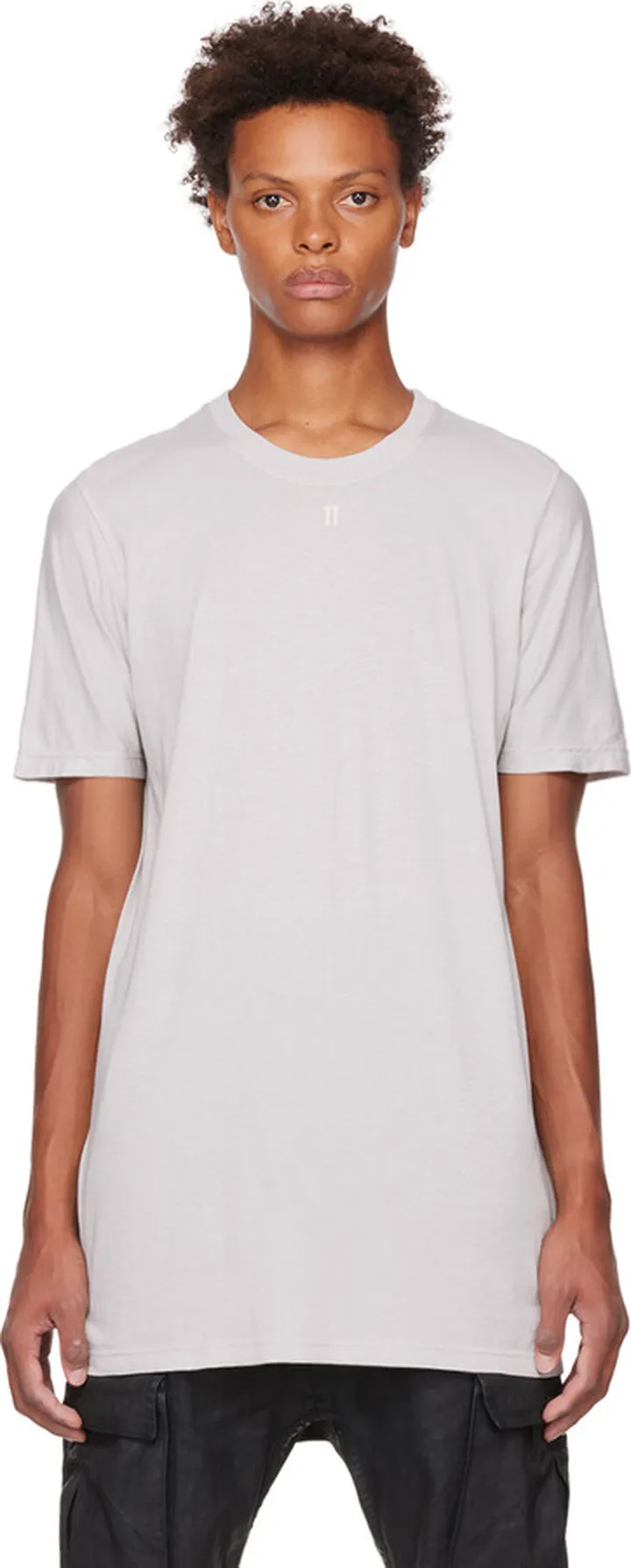 11 by Boris Bidjan Saberi Gray TS5 T-Shirt