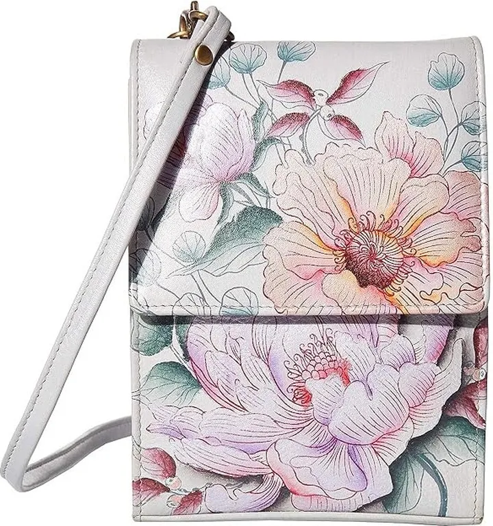 Anuschka Mini Sling Organizer 412 (Bel Fiori) Cross Body Handbags