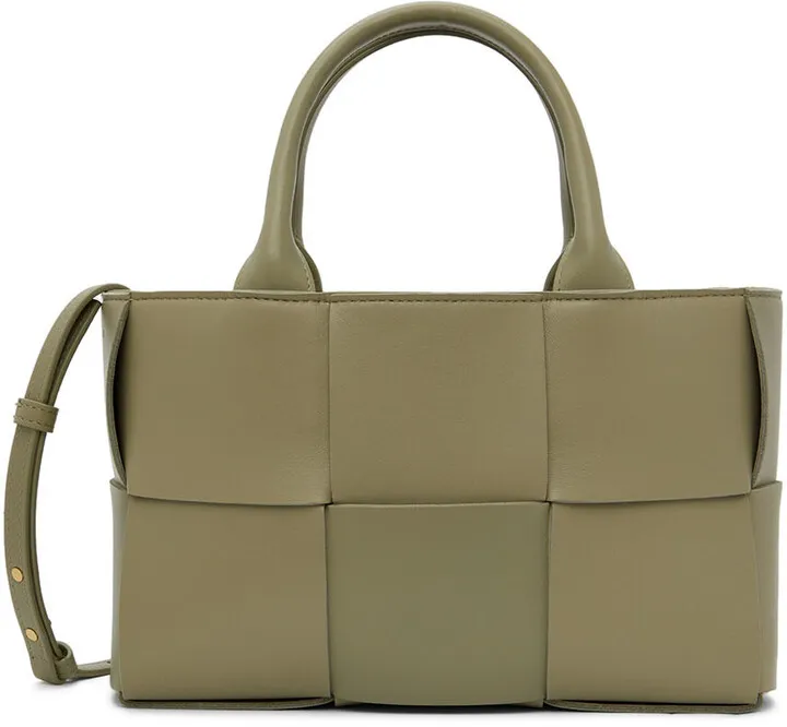 Bottega Veneta Green Mini Arco Tote