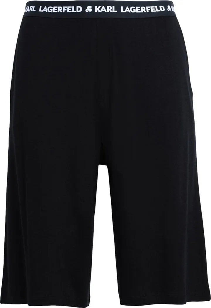 Logo Pyjama Bermuda Sleepwear Black
