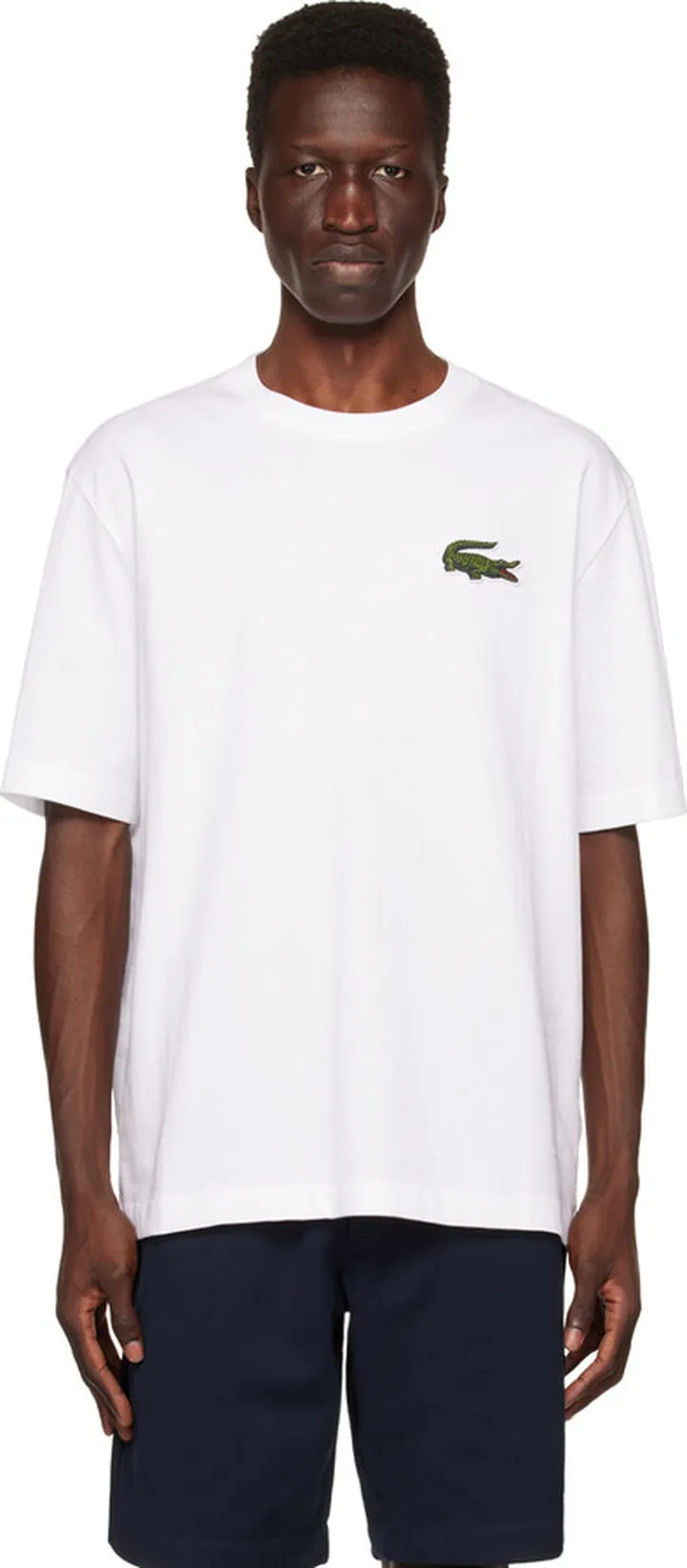 Lacoste White Patch T-Shirt