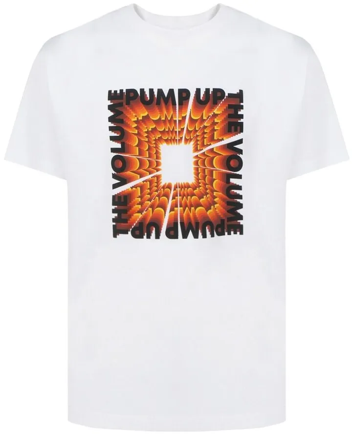 Marcelo Burlon County Of Milan Patterned Crewneck T-Shirt