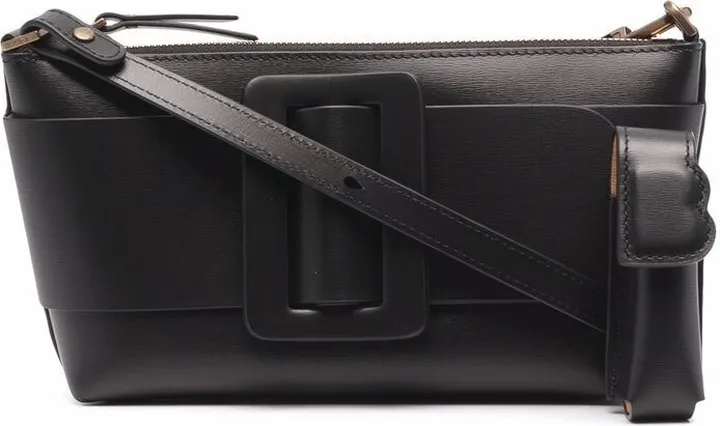BOYY- Buckle Pouchette Leather Shoulder Bag