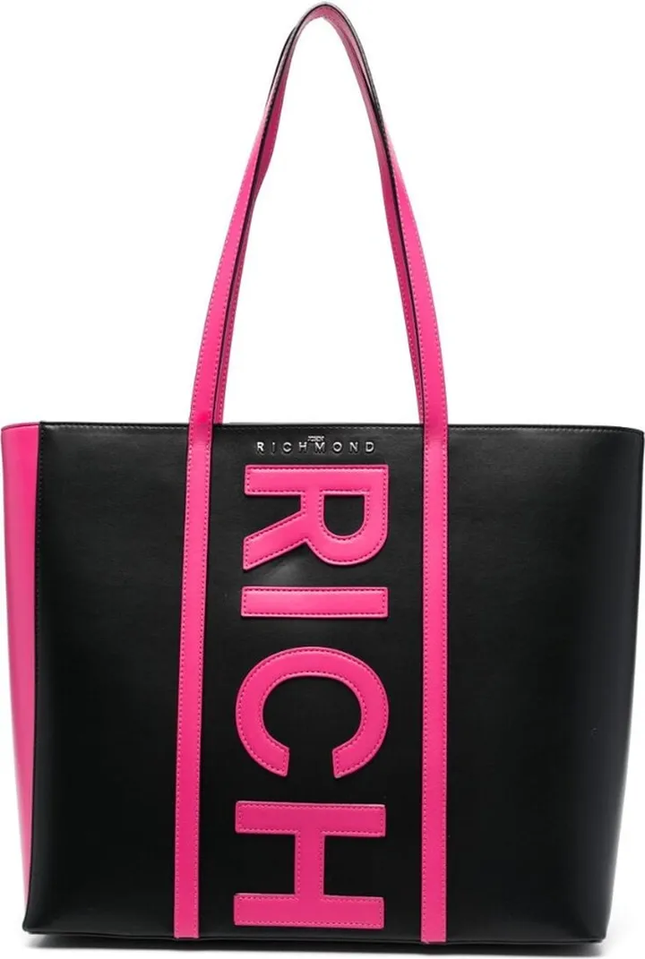 Logo-Embossed Tote Bag