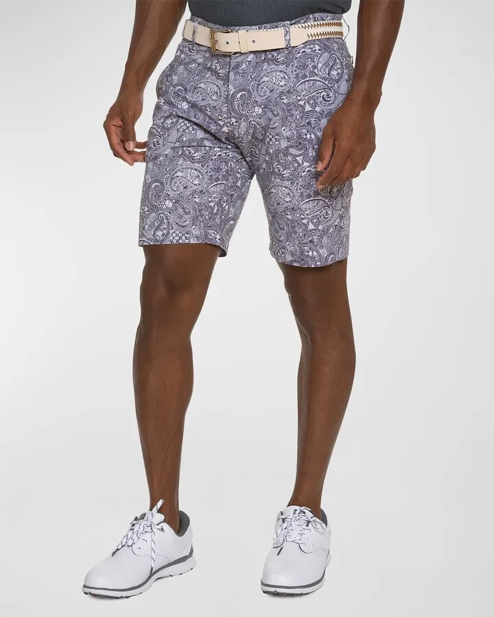 Men's Westport Paisley Golf Shorts