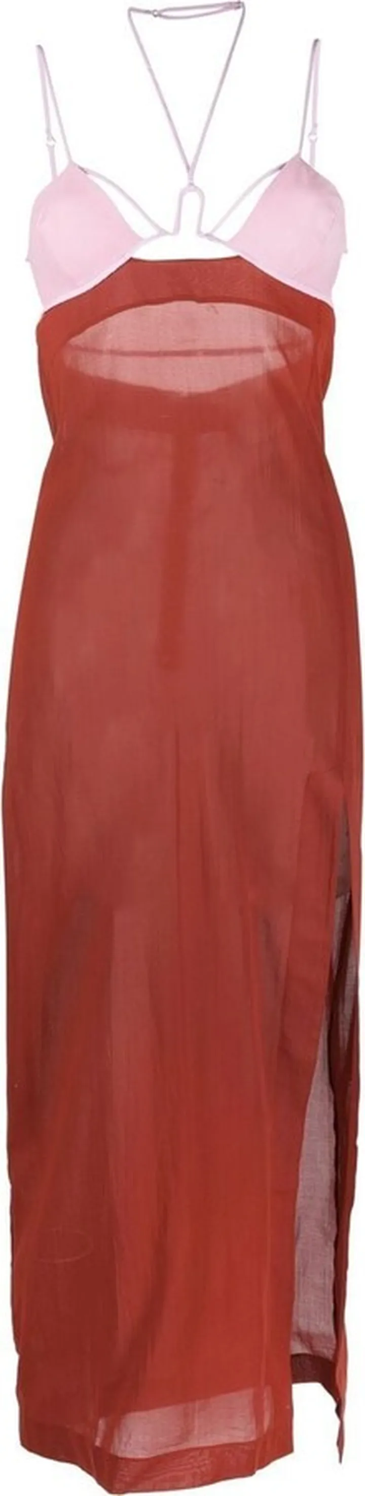 Strappy Sheer Dress