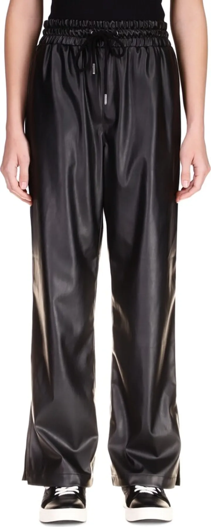 Sanctuary Morgan Faux Leather Straight Leg Pants