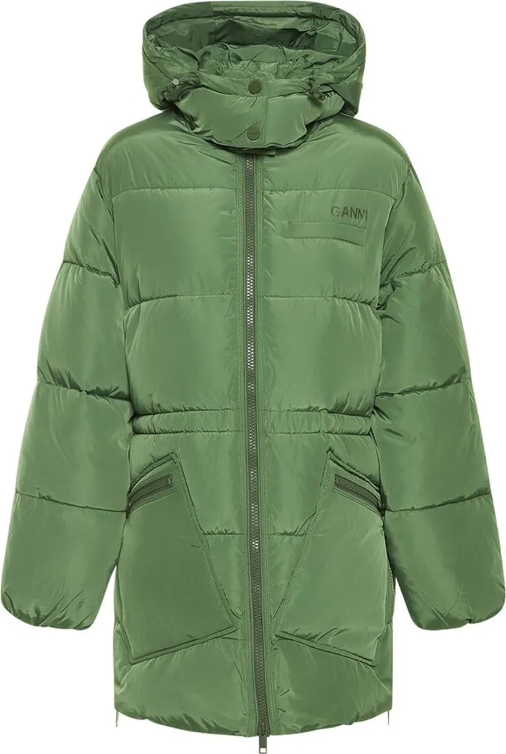 Tech puffer down jacket