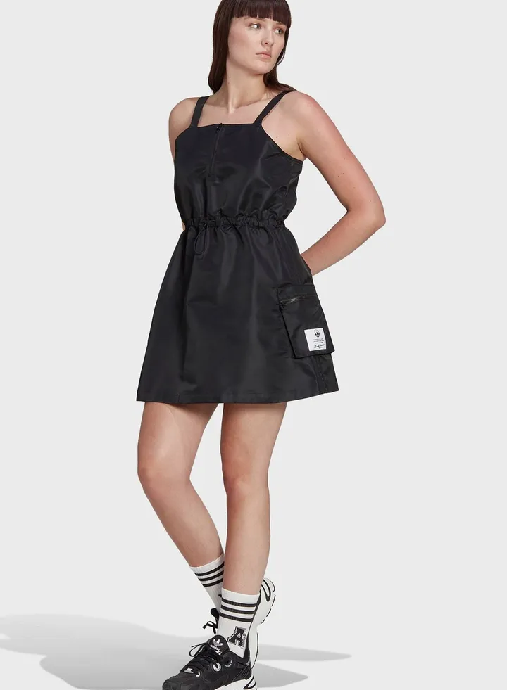 Trefoil Nylon Dress