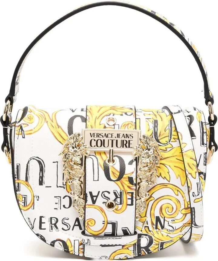 VERSACE JEANS COUTURE- Crescent Bag With Logo
