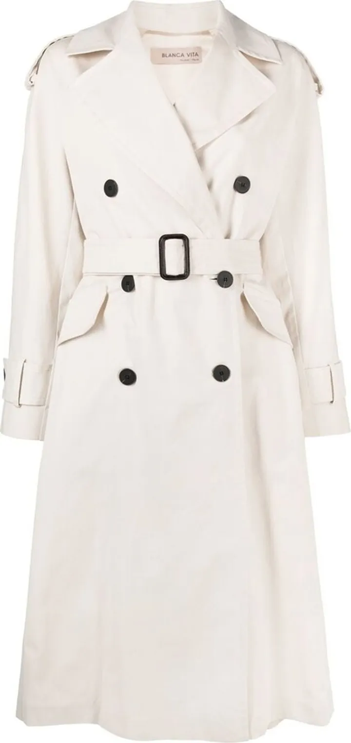 Double-Breasted Trench Coat