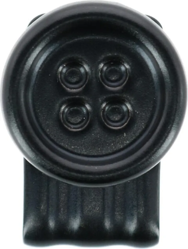Trafalgar No Sew Moveable Button End Suspender Clips (Set of 6)