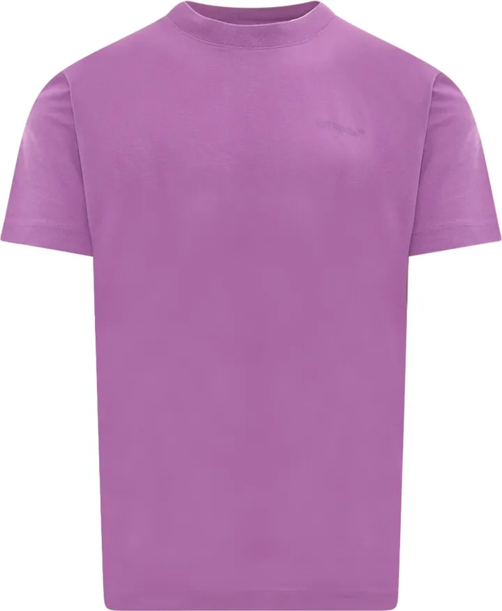 Cotton t-shirt with frontal logo