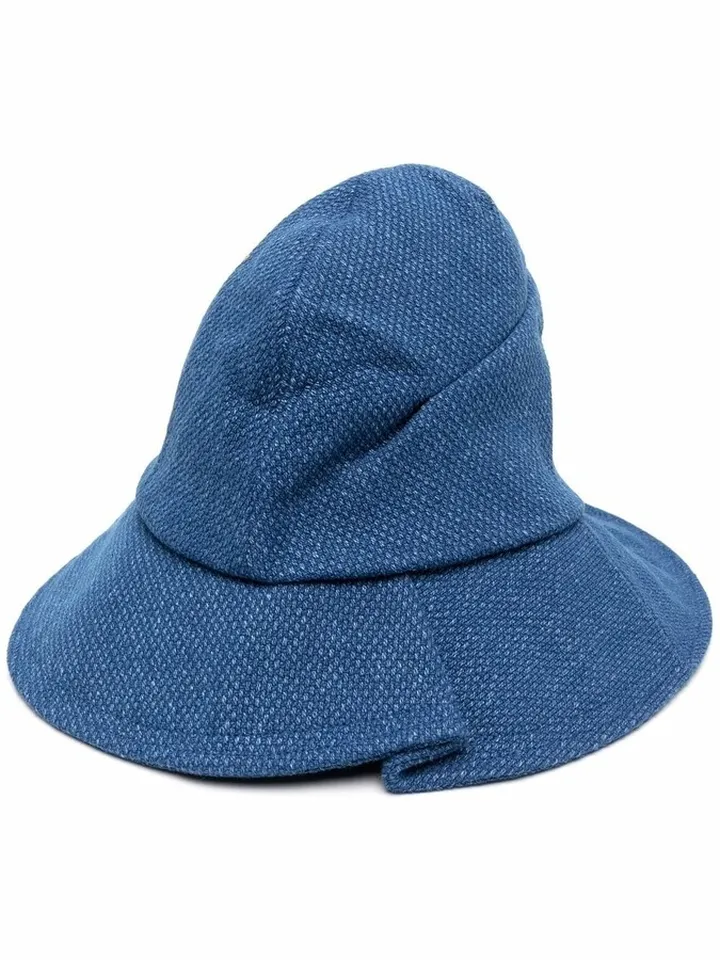 Logo-Patch Cotton Bucket Hat