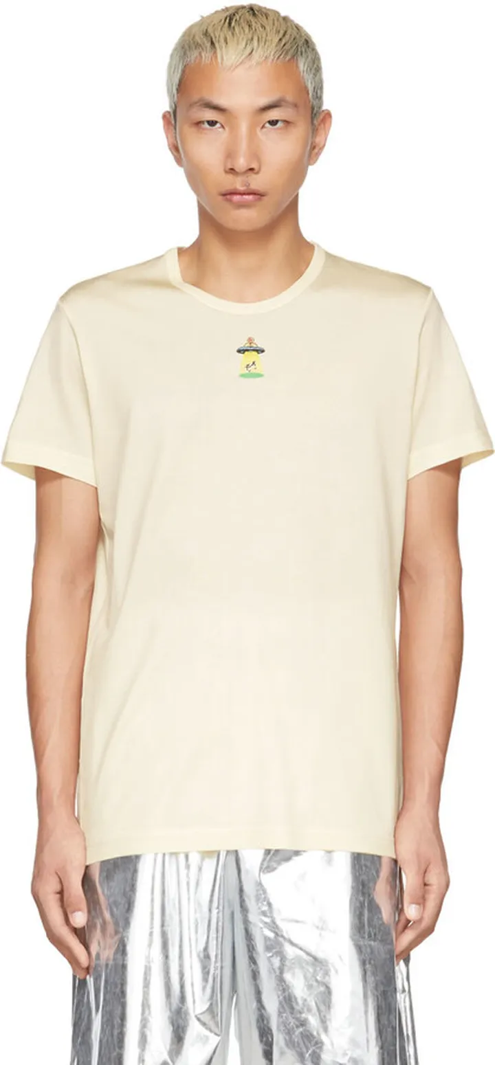 Doublet Off-White Milk Fiber T-Shirt