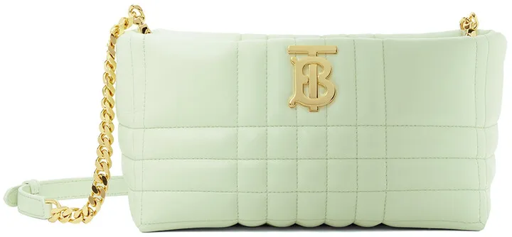 Burberry Green Small Lola Shoulder Bag