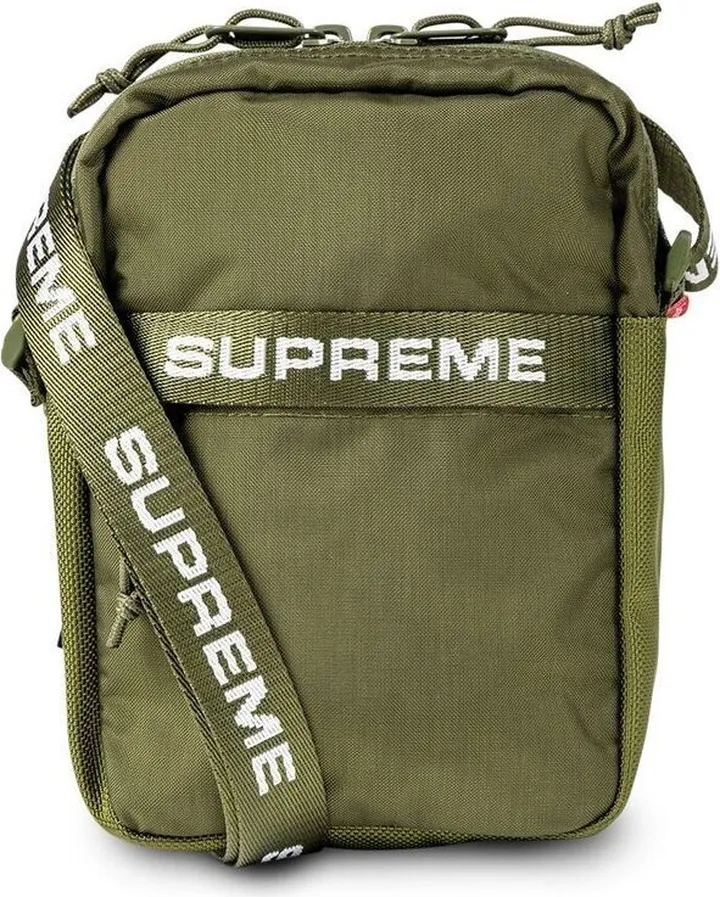 Logo-Print Shoulder Bag