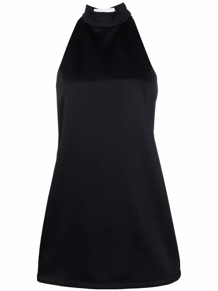 Bow-Spine Mini Dress